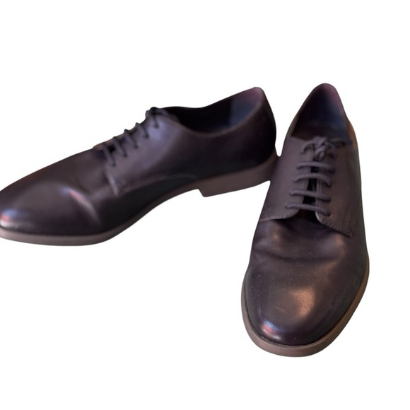 Camper Black Leather Derby Oxford Dress Shoes Men\'s EU41 Spain Minimalist in EUC main image 7
